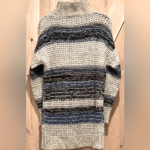 BCBGMaxAzria Cerulean Striped Mohair Tunic - Picture 13 of 16